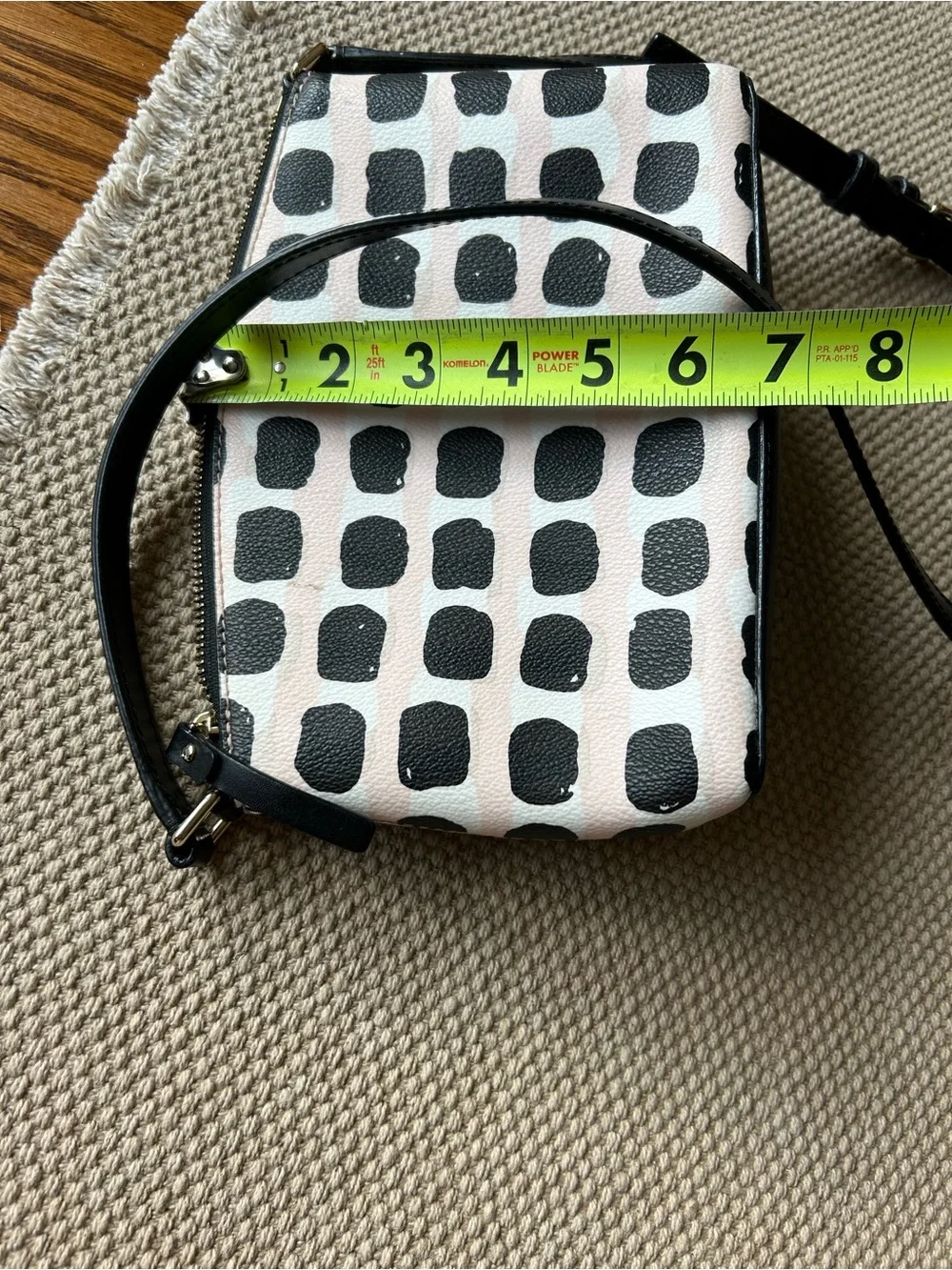 kate spade Black & Pink Graphic Dot Crossbody Bag